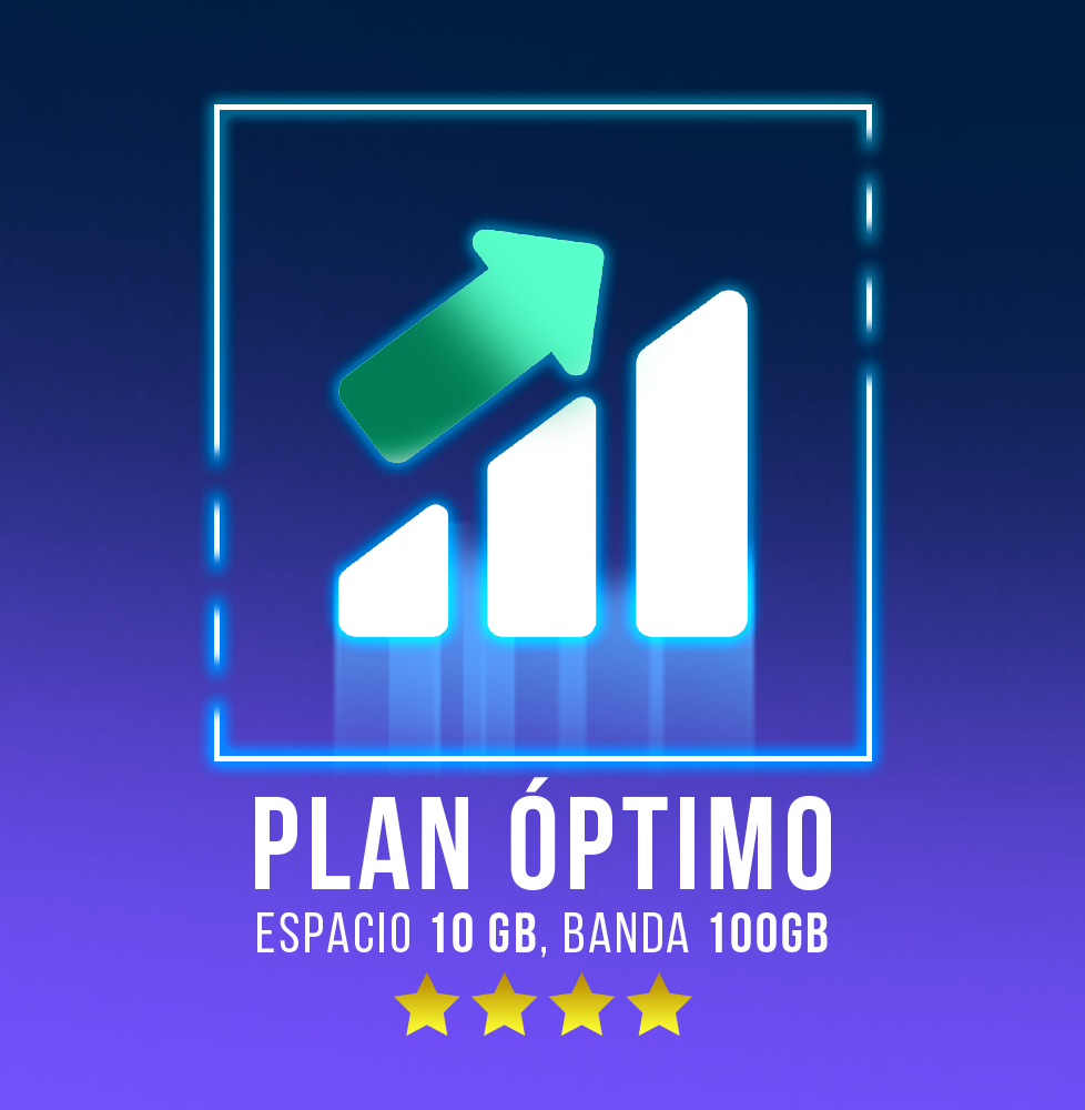Optimal Plan (10 GB Storage, 100 GB Bandwidth)